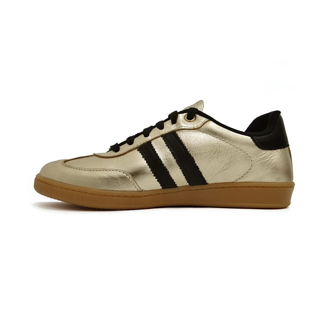 Tênis Marina Mello Casual de Couro 12154LUM