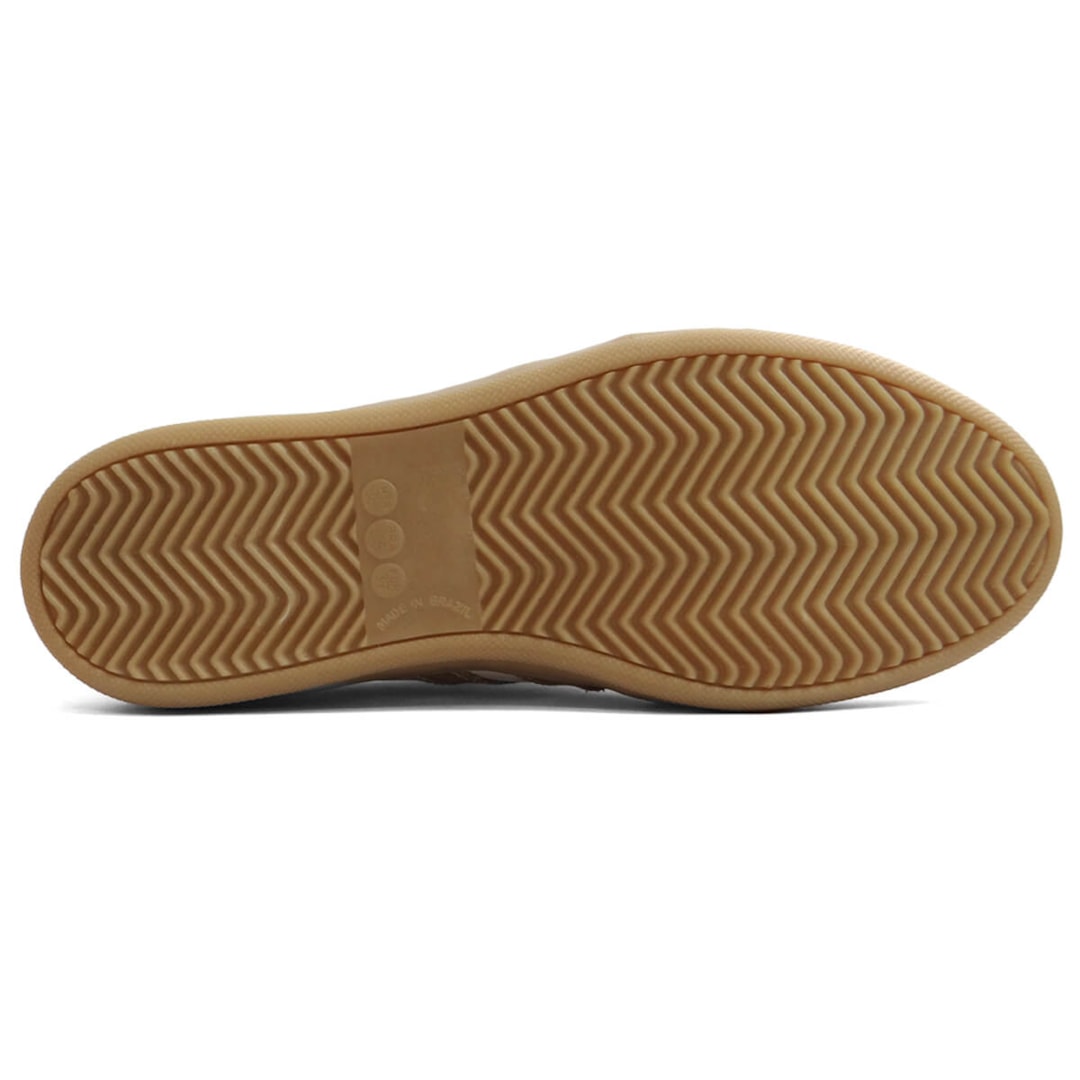 Tênis Marina Mello Casual De Couro 12154S Porcelana