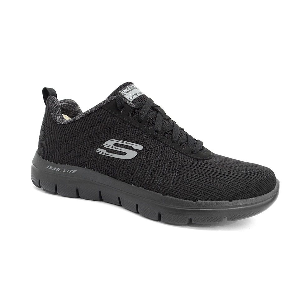 skechers preto masculino