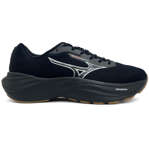 Detalhe - Tênis Mizuno Esporte Goya 2 Preto
