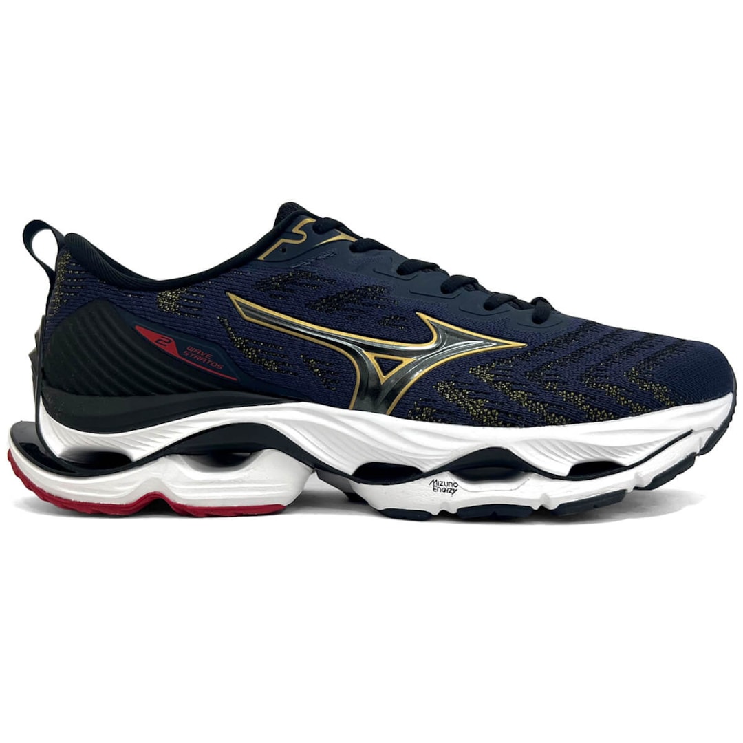 Tênis Mizuno Esporte Wave Stratos 2 Marinho Tênis Mizuno Esporte Wave Stratos 2 Marinho