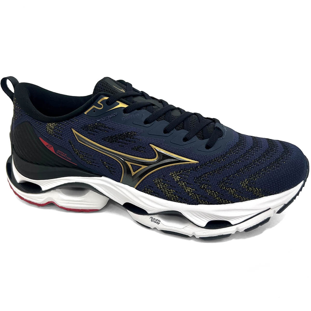 Tênis Mizuno Esporte Wave Stratos 2 Marinho Tênis Mizuno Esporte Wave Stratos 2 Marinho
