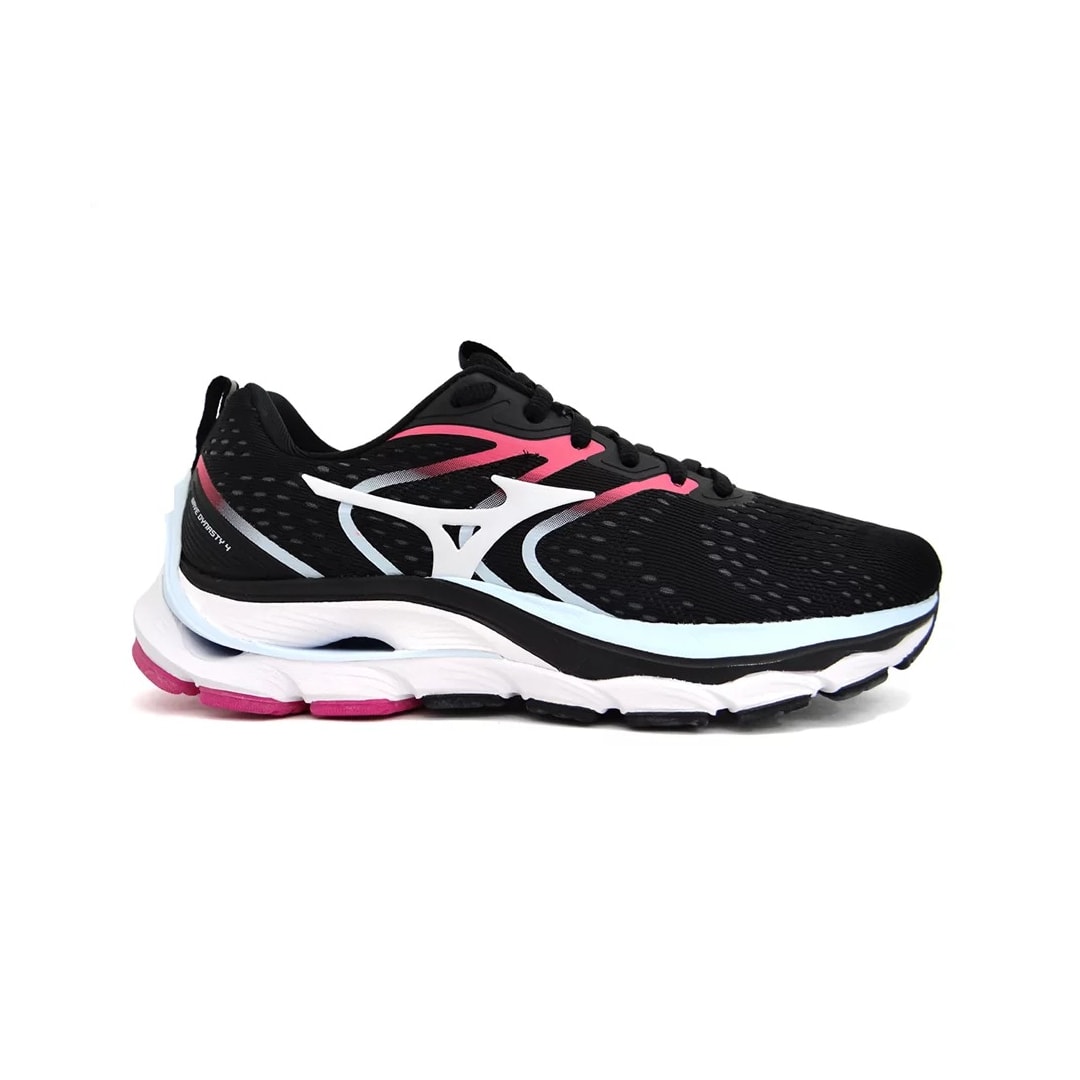 Tênis Mizuno Feminino Dinasty 4 Preto/Pink Tênis Mizuno Feminino Dinasty 4 Preto/Pink