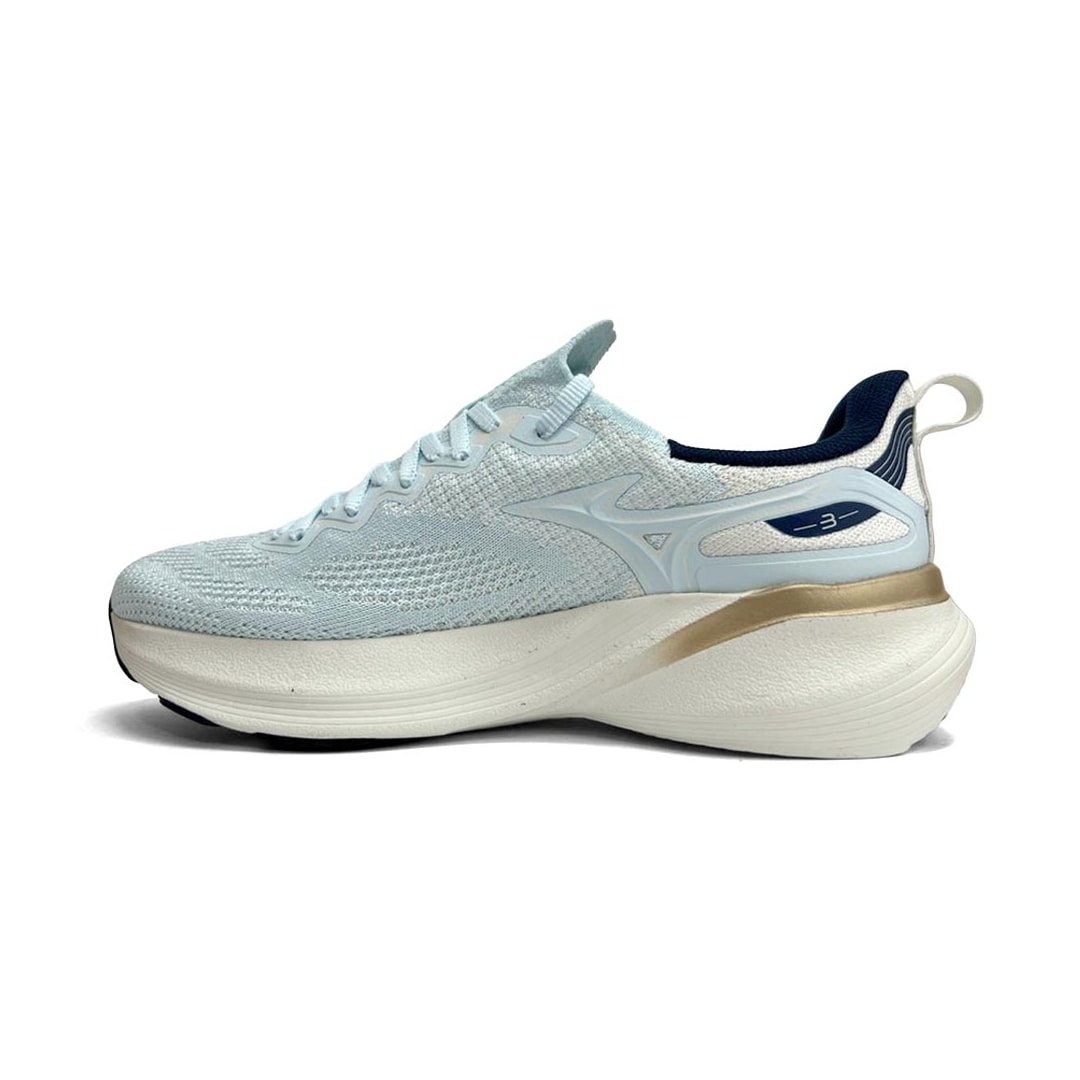 Tênis Mizuno Feminino Esporte Glow 3 Azul Claro