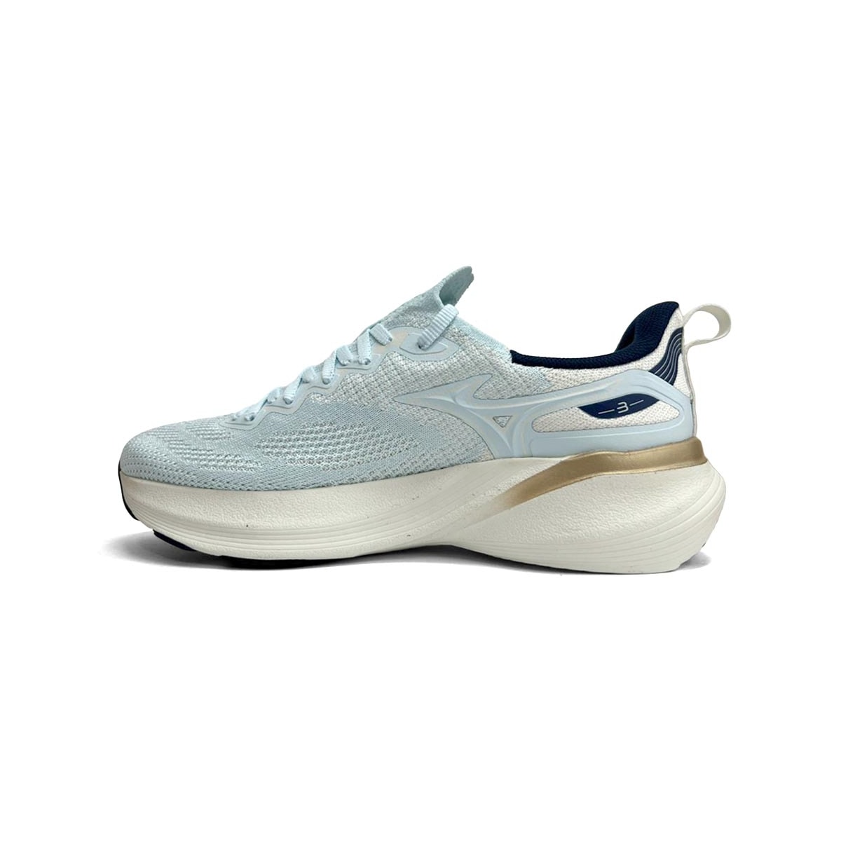 Tênis Mizuno Feminino Esporte Glow 3 Azul Claro Tênis Mizuno Feminino Esporte Glow 3 Azul Claro