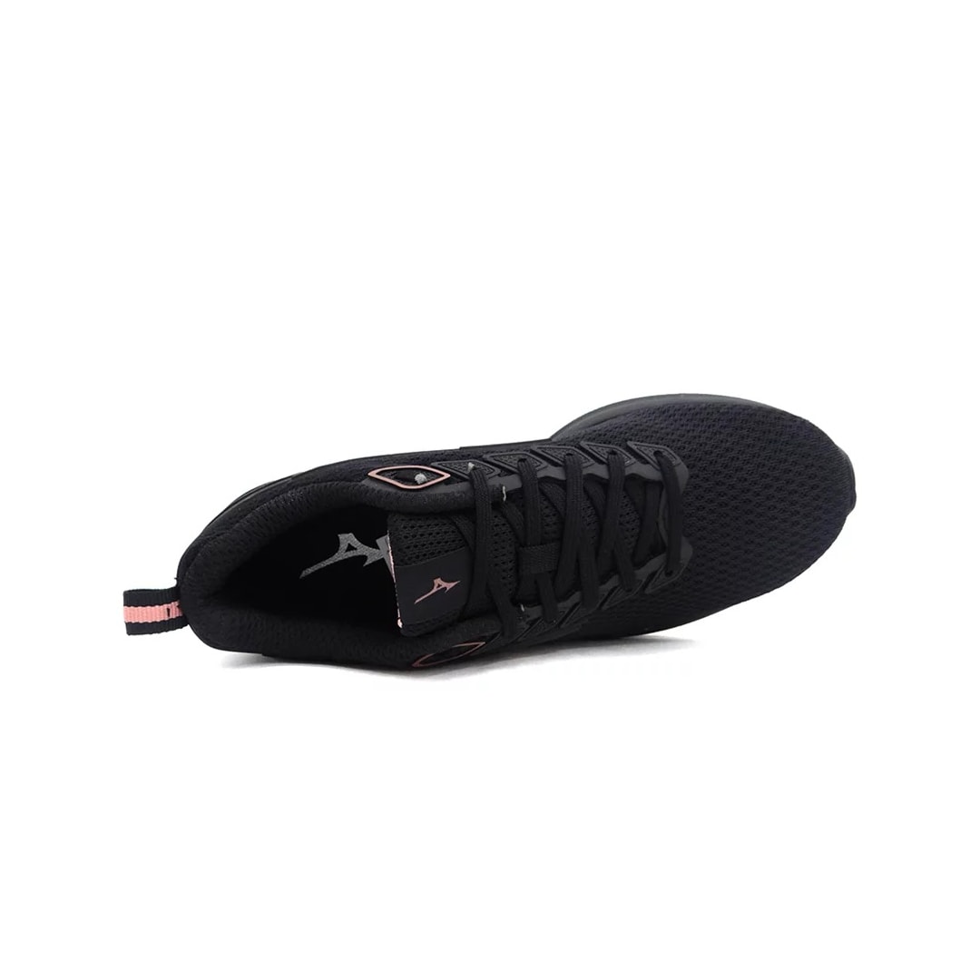 Tênis Mizuno Feminino Esporte Space 2 Preto/Rosa Tênis Mizuno Feminino Esporte Space 2 Preto/Rosa