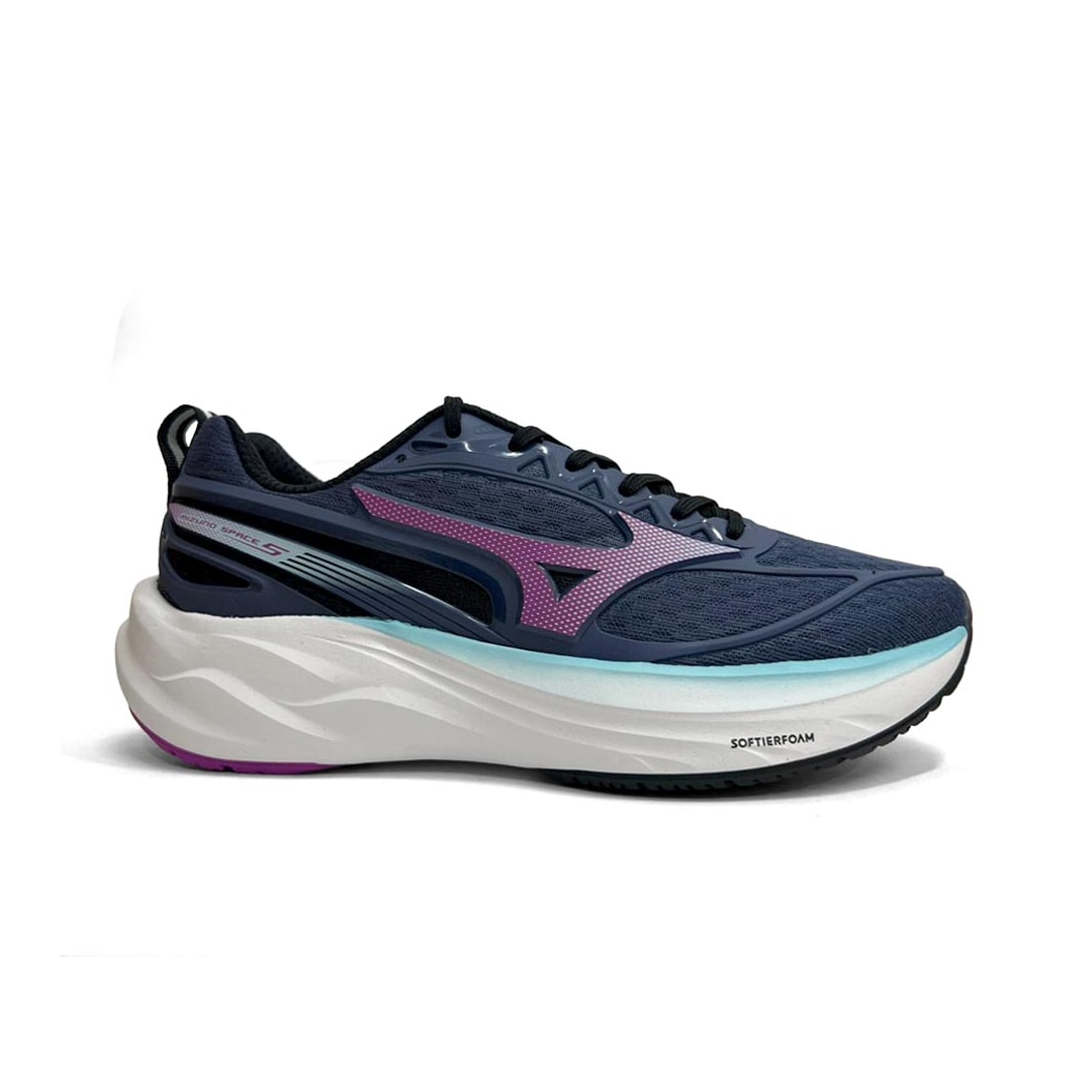 Tênis Mizuno Feminino Esporte Space 5F Stone Tênis Mizuno Feminino Esporte Space 5F Stone