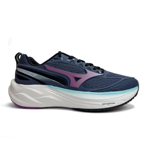 Detalhe - Tênis Mizuno Feminino Esporte Space 5F Stone