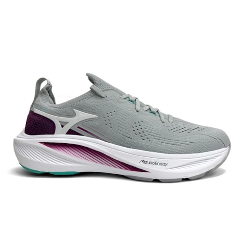 Detalhe - Tênis Mizuno Feminino Esporte Sunrise Cinza