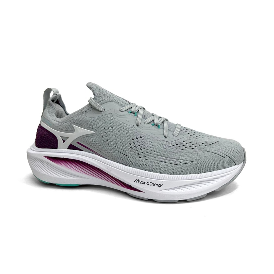 Tênis Mizuno Feminino Esporte Sunrise Cinza Tênis Mizuno Feminino Esporte Sunrise Cinza