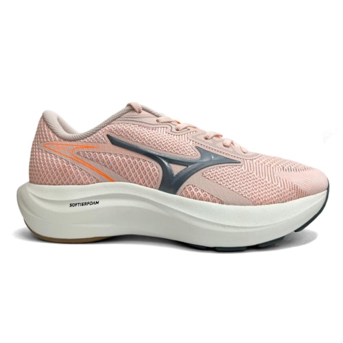 Detalhe - Tênis Mizuno Feminino Esporte Virtue 2 Rosa Claro