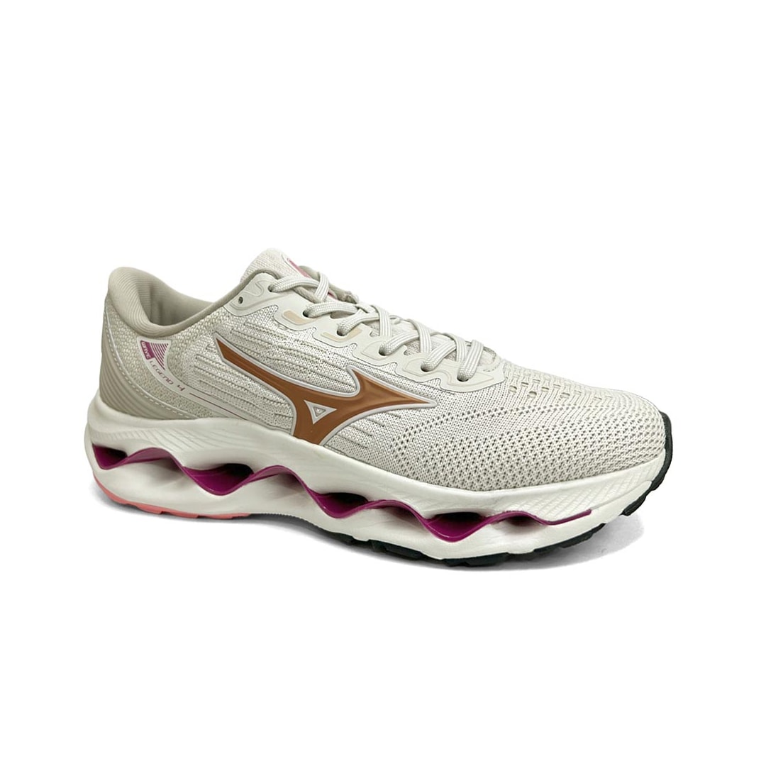 Tênis Mizuno Feminino Esporte Wave Lengend 4 Arenito