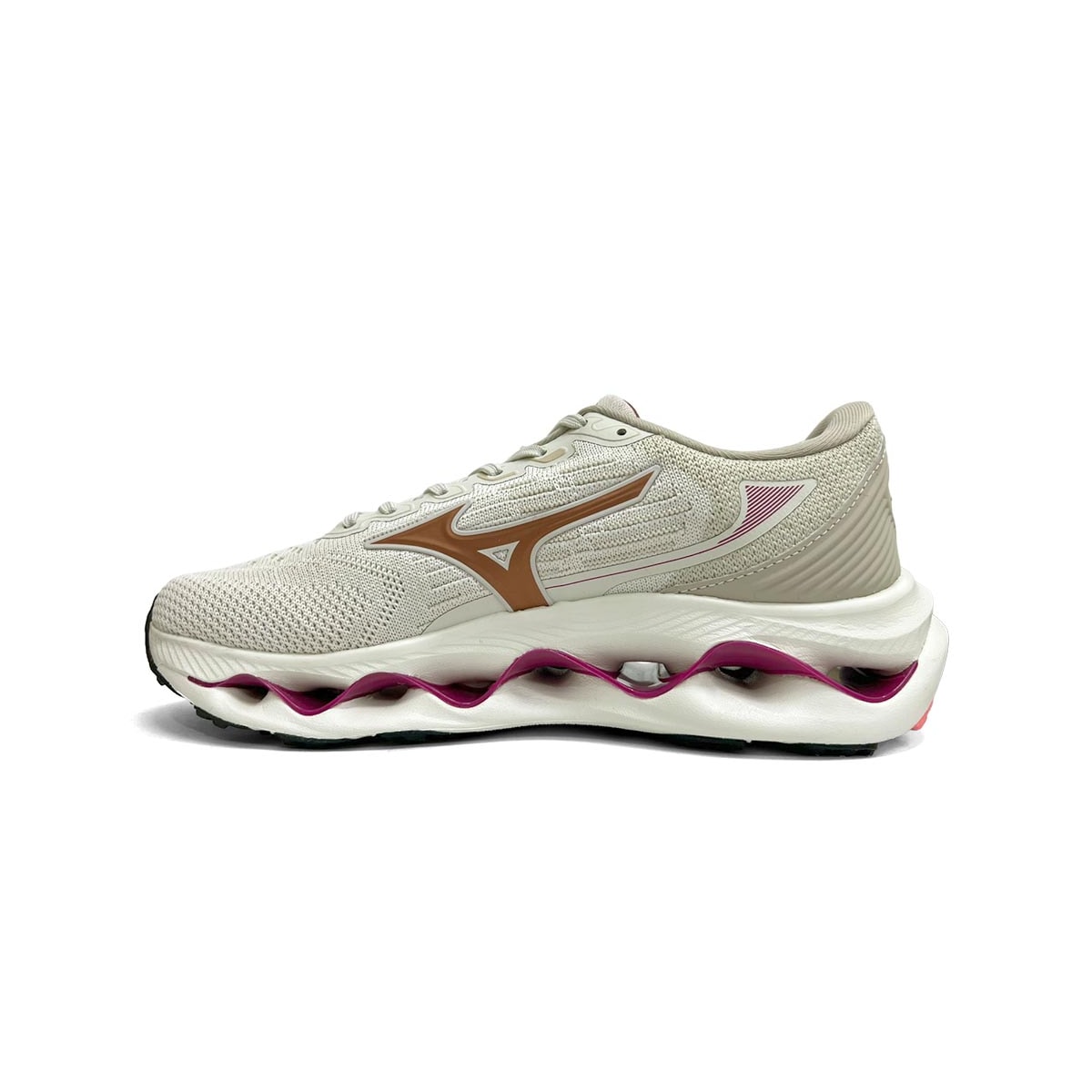 Tênis Mizuno Feminino Esporte Wave Lengend 4 Arenito Tênis Mizuno Feminino Esporte Wave Lengend 4 Arenito