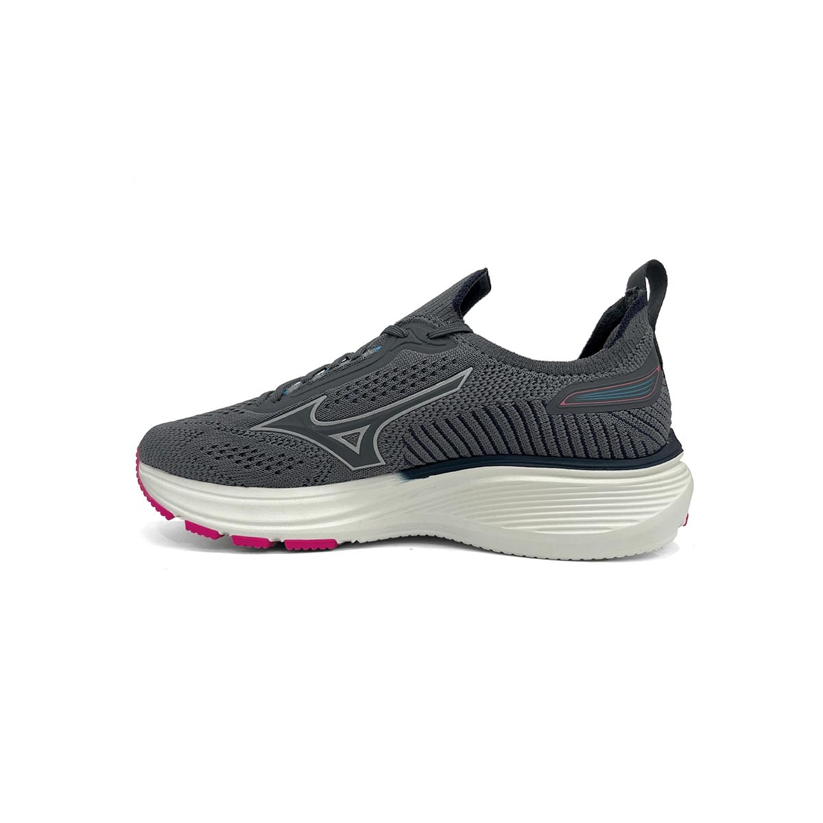 Tênis Mizuno Feminino Esportivo Cool Ride 3 Chumbo Tênis Mizuno Feminino Esportivo Cool Ride 3 Chumbo