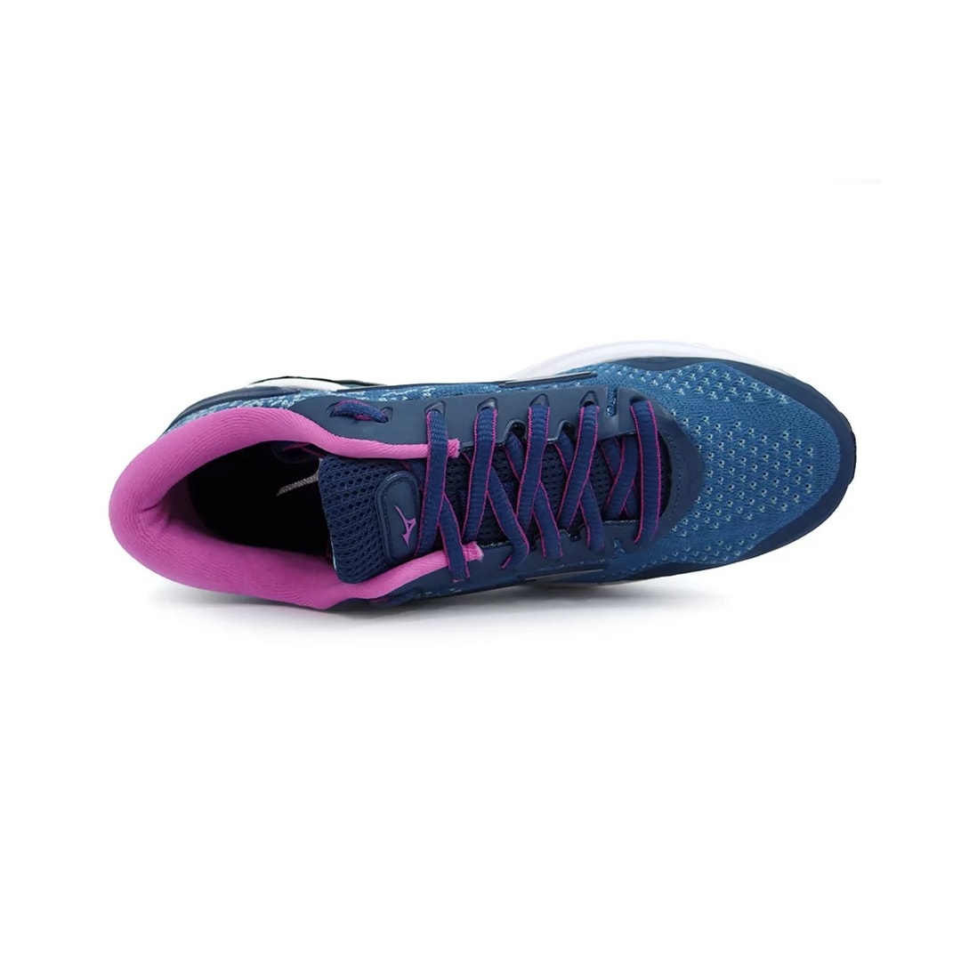 Tênis Mizuno Feminino Invictus 2 Azul Escuro/Prata Tênis Mizuno Feminino Invictus 2 Azul Escuro/Prata