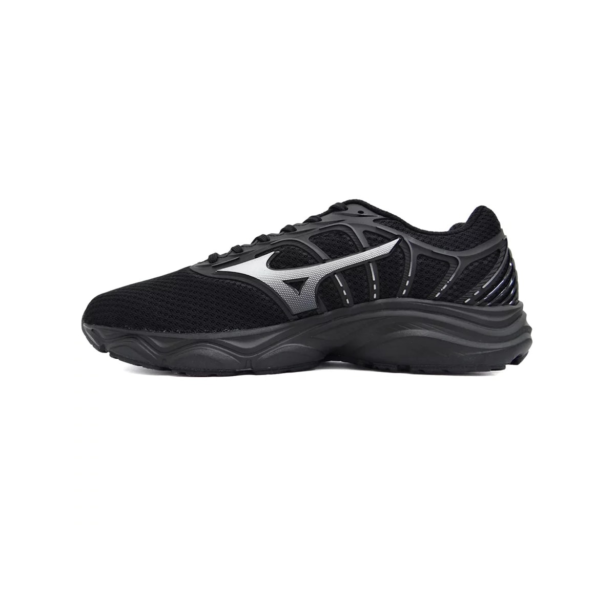 Tênis Mizuno Feminino Jet 6 Preto/Preto Tênis Mizuno Feminino Jet 6 Preto/Preto