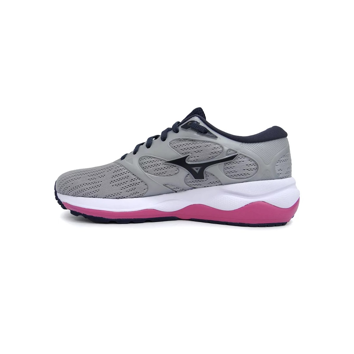 Tênis Mizuno Feminino Wave Falcon 3 Cinza Claro Tênis Mizuno Feminino Wave Falcon 3 Cinza Claro