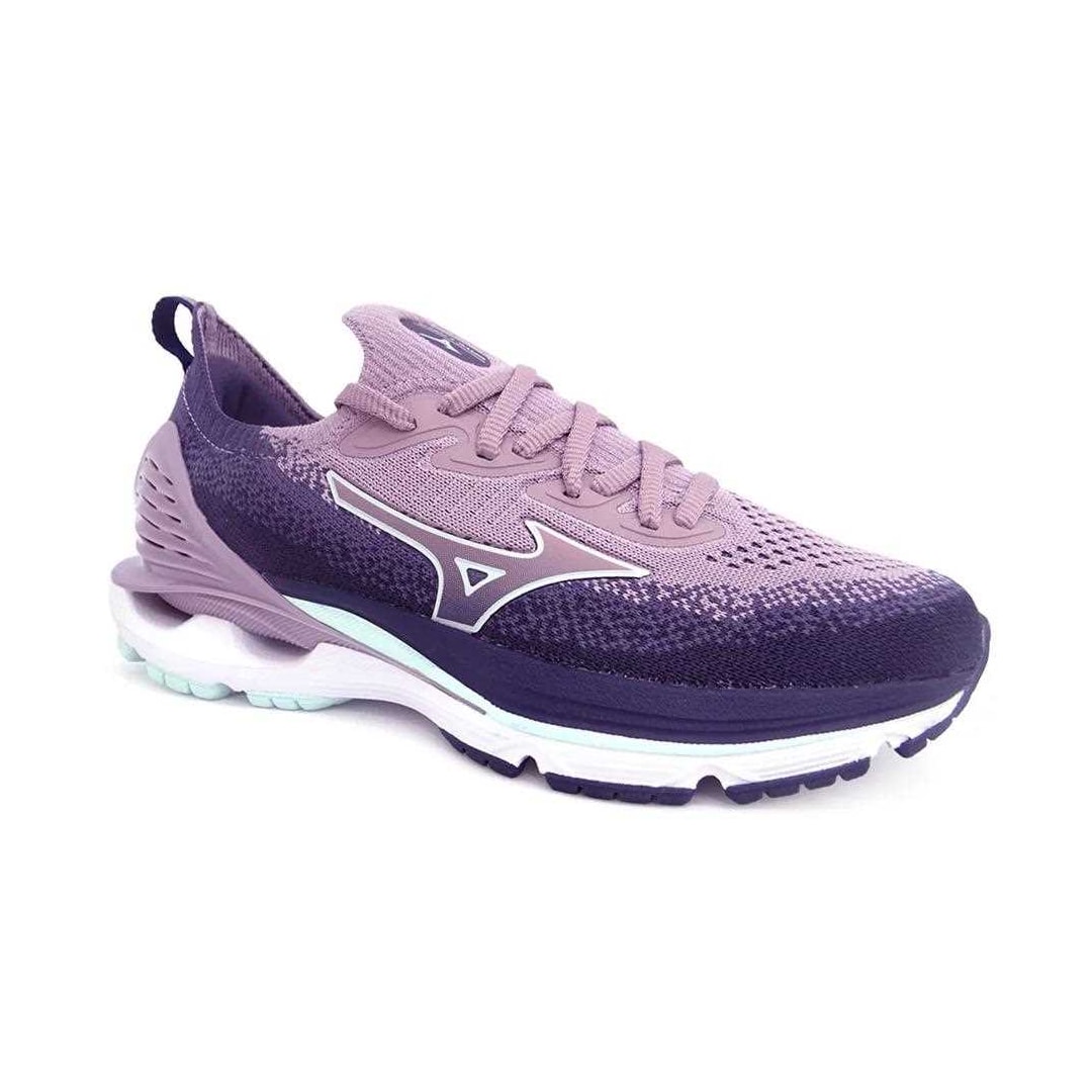 Tênis Mizuno Feminino Wave Laser Lavanda/Uva