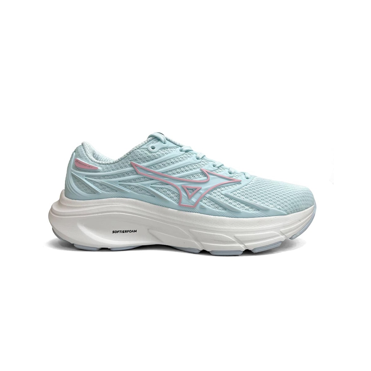 Tênis Mizuno Jet 8 F Esportivo Feminino Azul Claro Tênis Mizuno Jet 8 F Esportivo Feminino Azul Claro