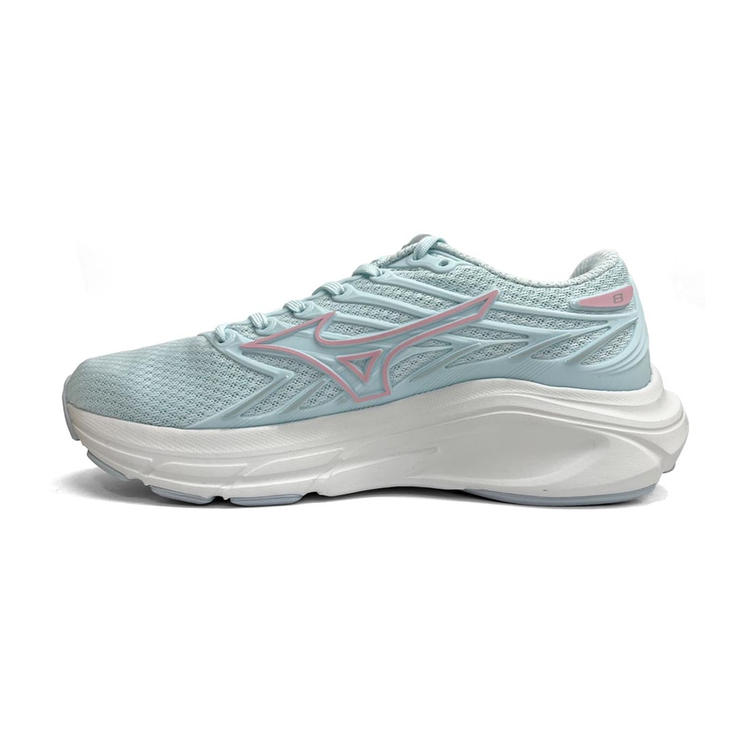 Tênis Mizuno Jet 8 F Esportivo Feminino Azul Claro Tênis Mizuno Jet 8 F Esportivo Feminino Azul Claro