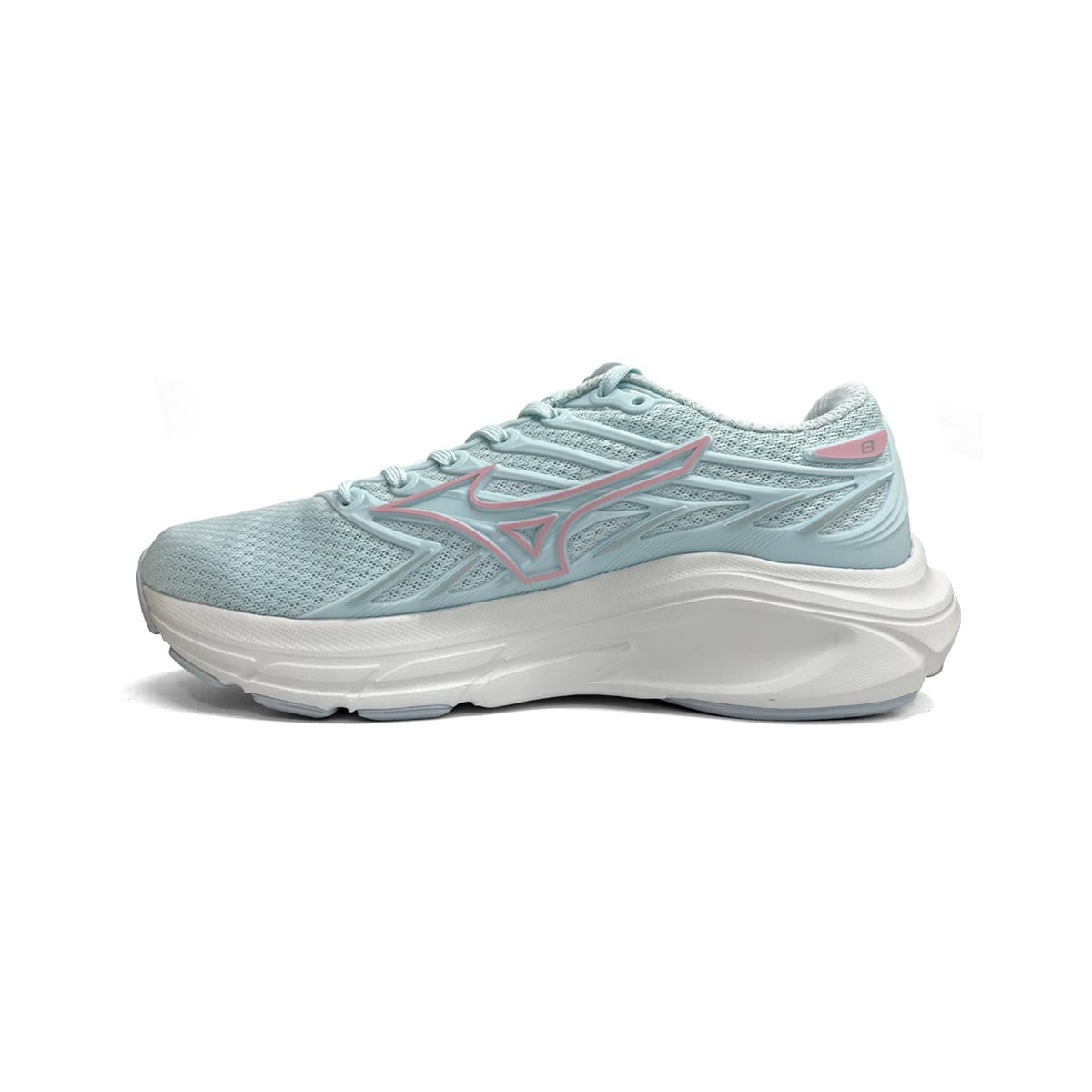 Tênis Mizuno Jet 8 F Esportivo Feminino Azul Claro Tênis Mizuno Jet 8 F Esportivo Feminino Azul Claro