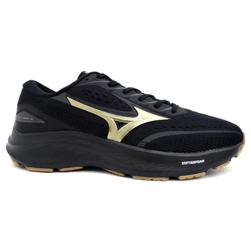 Tenis Mizuno Masculino Action 3 Preto/Preto