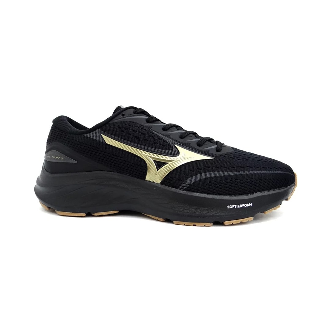 Tênis Mizuno Masculino Action 3 Preto/Preto