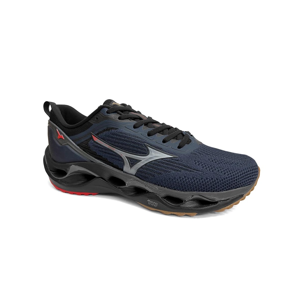 Tênis Mizuno Masculino Esporte Wave Stratos 3 Marinho Tênis Mizuno Masculino Esporte Wave Stratos 3 Marinho
