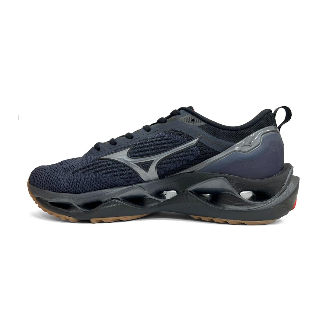 Tênis Mizuno Masculino Esporte Wave Stratos 3 Marinho