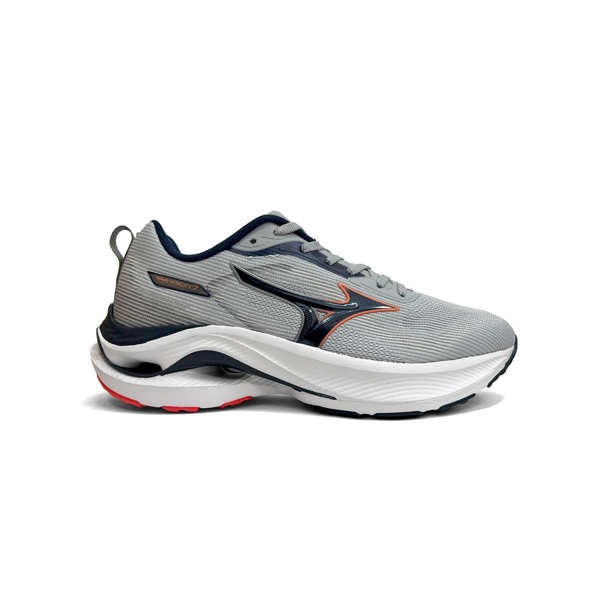 Tênis Mizuno Masculino Esporte Wave Vitality 7 Cinza