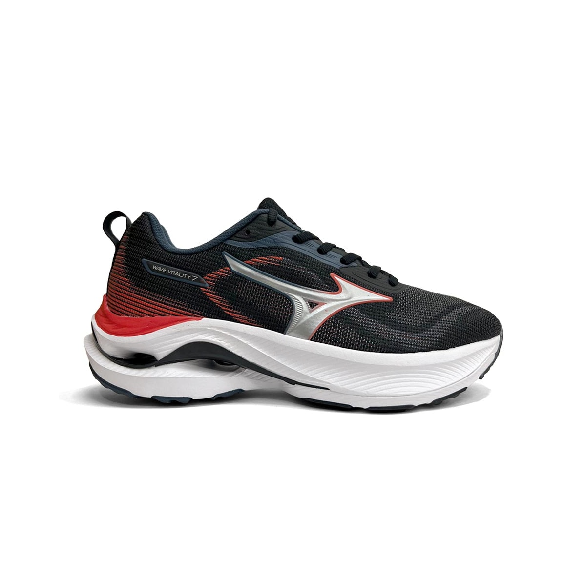 Tênis Mizuno Masculino Esporte Wave Vitality 7 Preto Tênis Mizuno Masculino Esporte Wave Vitality 7 Preto