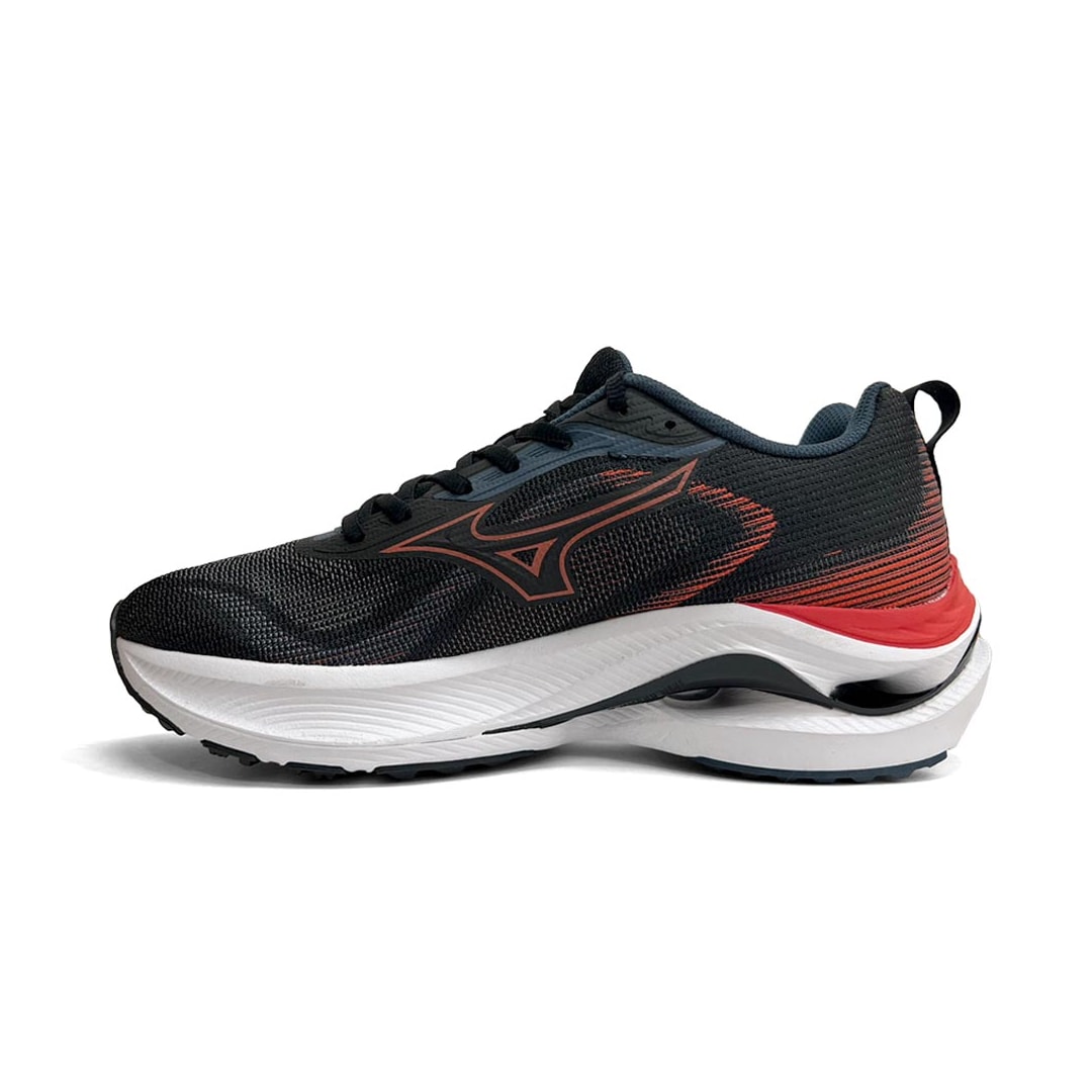 Tênis Mizuno Masculino Esporte Wave Vitality 7 Preto