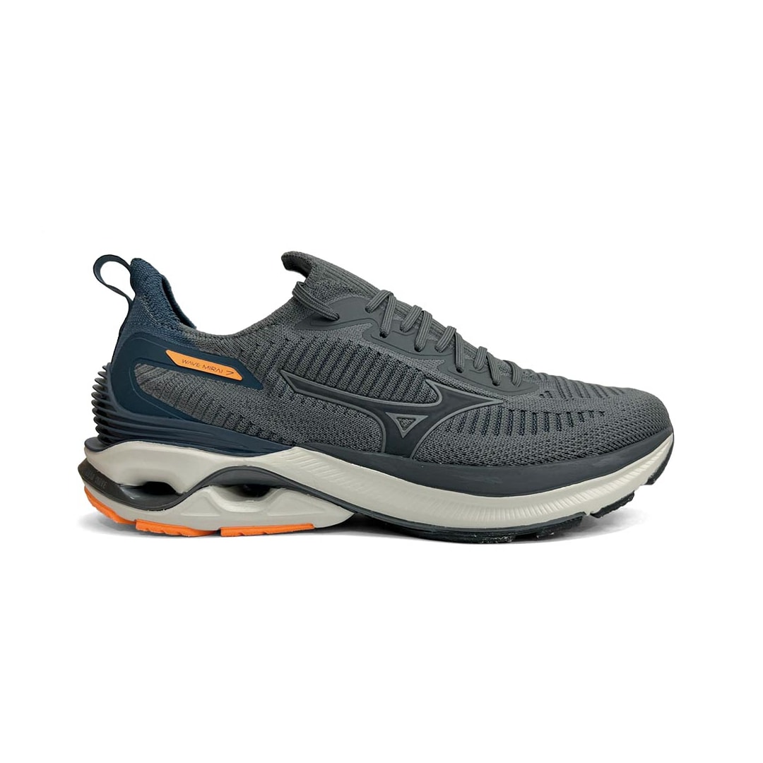 Tênis Mizuno Masculino Esportivo Mirai 7 Arenito Tênis Mizuno Masculino Esportivo Mirai 7 Arenito