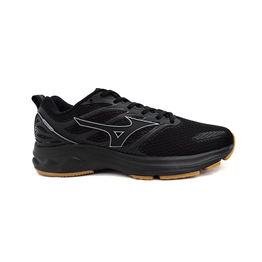 Tênis Mizuno Masculino Space 3 Preto/Preto Tênis Mizuno Masculino Space 3 Preto/Preto