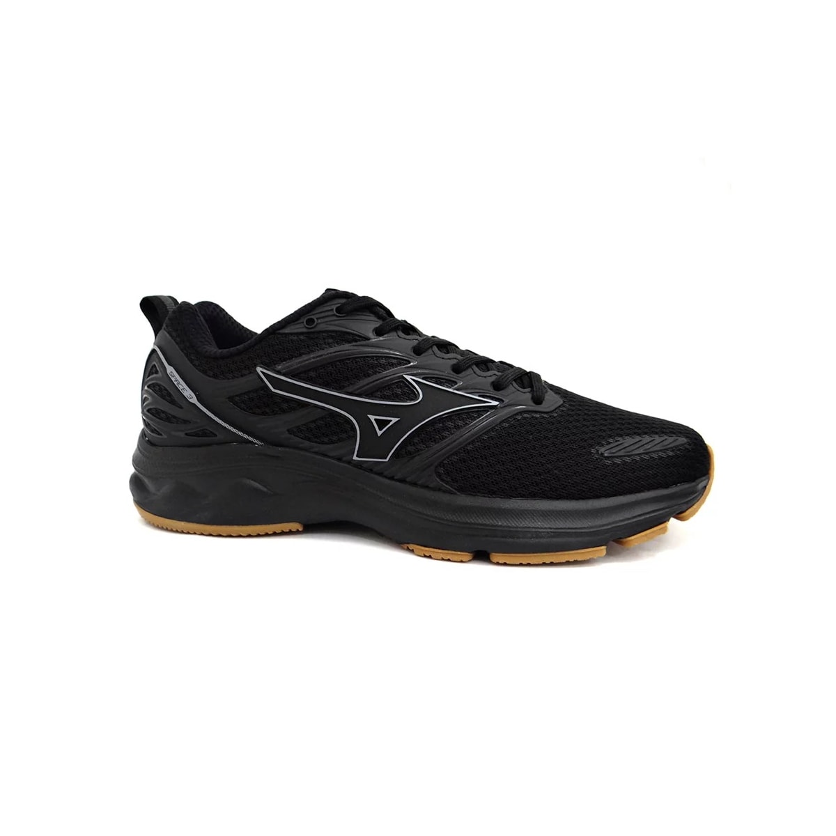 Tênis Mizuno Masculino Space 3 Preto/Preto Tênis Mizuno Masculino Space 3 Preto/Preto
