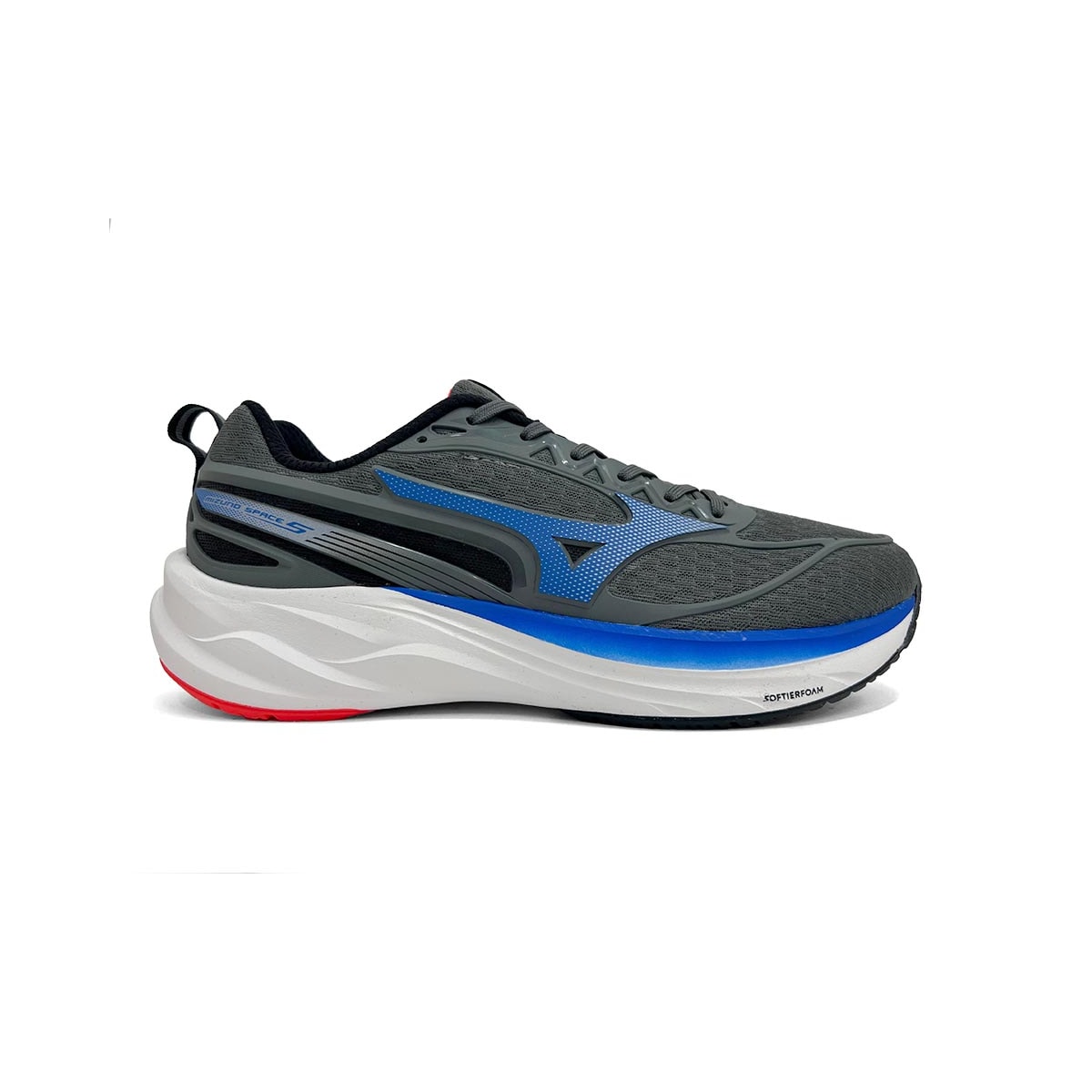 Tênis Mizuno Masculino Space 5 Esportivo Chumbo Tênis Mizuno Masculino Space 5 Esportivo Chumbo