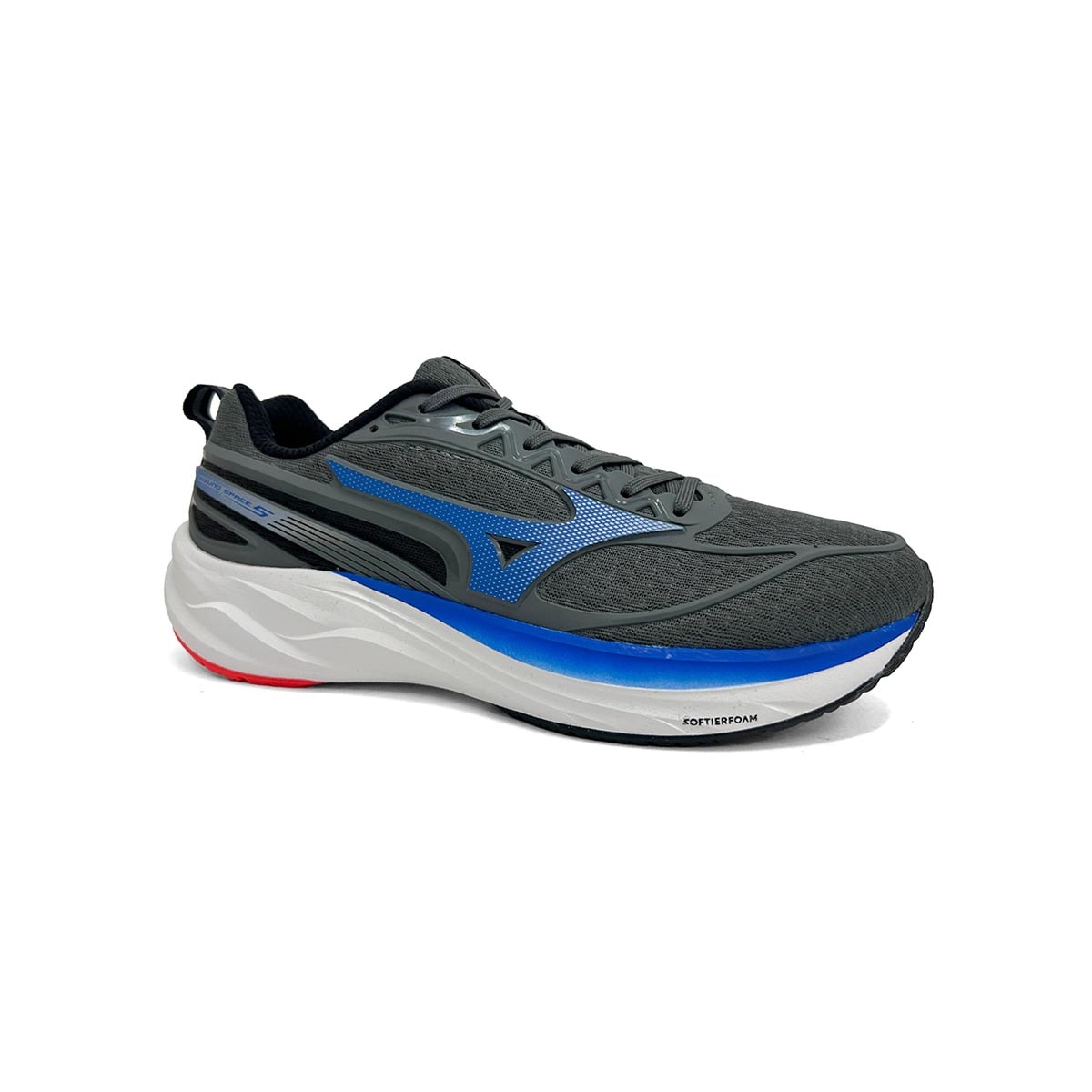 Tênis Mizuno Masculino Space 5 Esportivo Chumbo Tênis Mizuno Masculino Space 5 Esportivo Chumbo