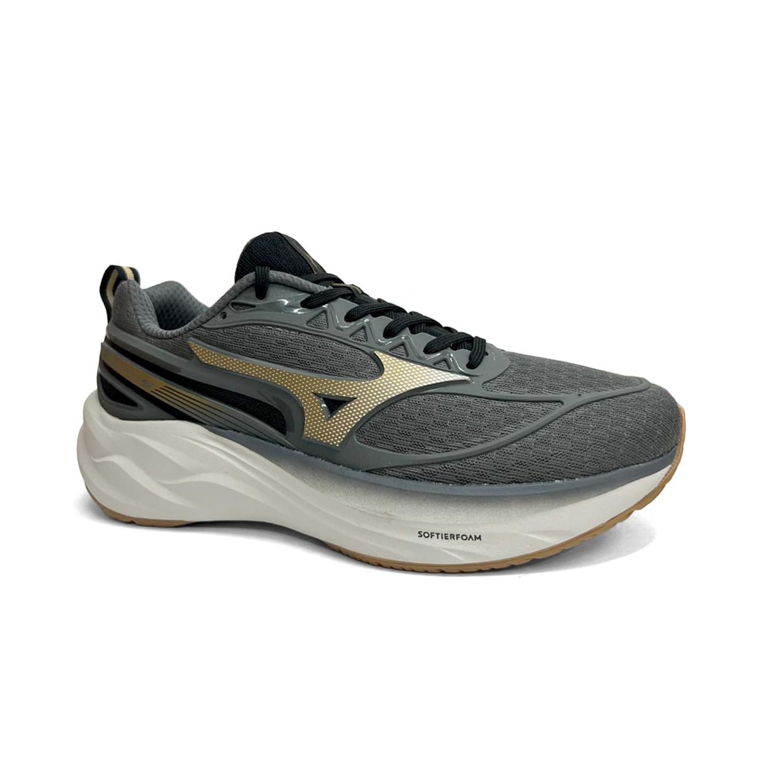 Tênis Mizuno Masculino Space 5 Esportivo Chumbo Tênis Mizuno Masculino Space 5 Esportivo Chumbo