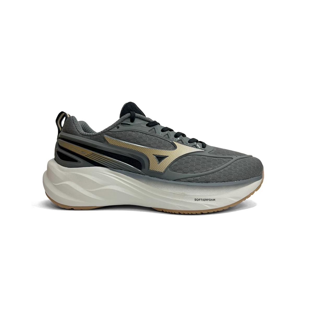 Tênis Mizuno Masculino Space 5 Esportivo Chumbo Tênis Mizuno Masculino Space 5 Esportivo Chumbo