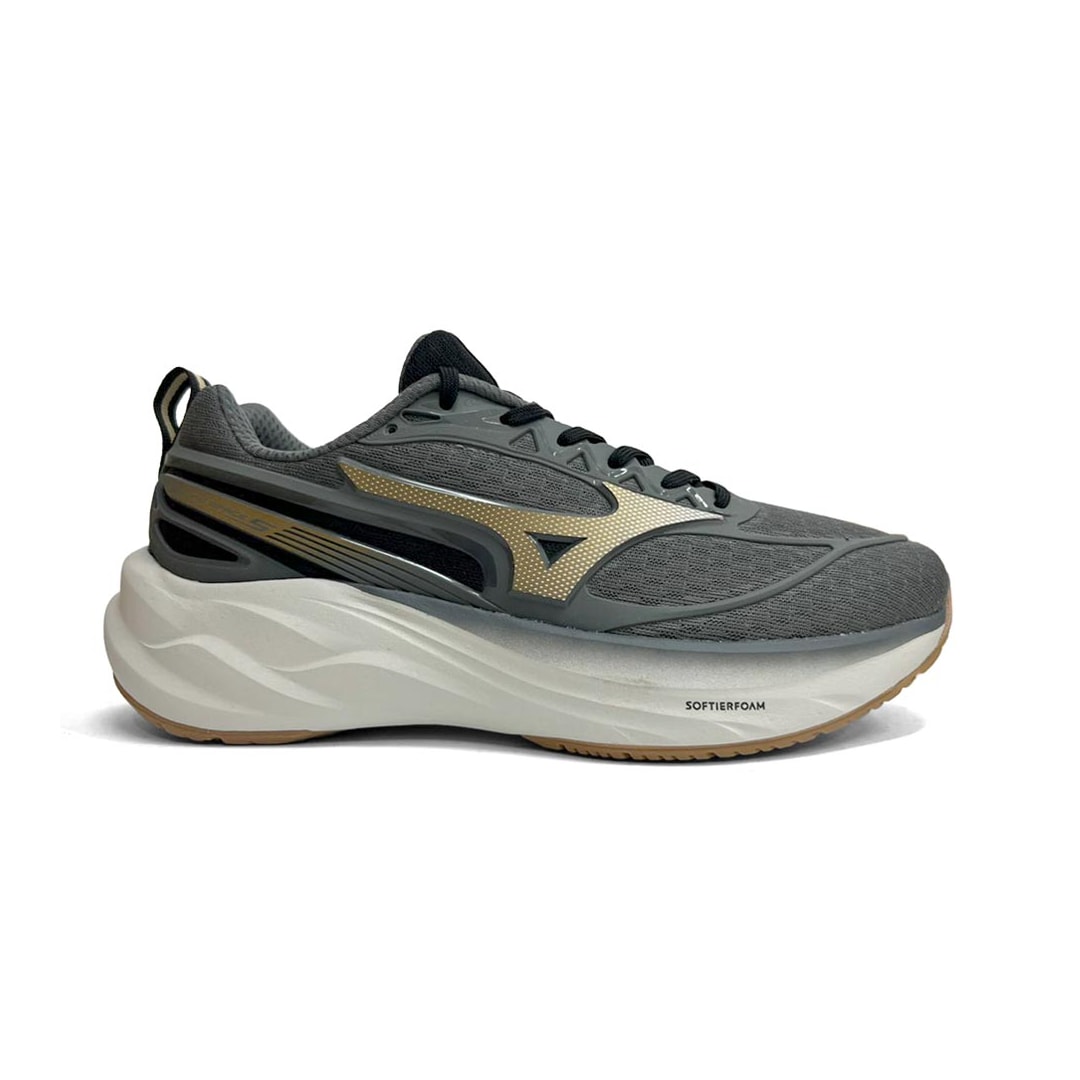 Tênis Mizuno Masculino Space 5 Esportivo Chumbo Tênis Mizuno Masculino Space 5 Esportivo Chumbo