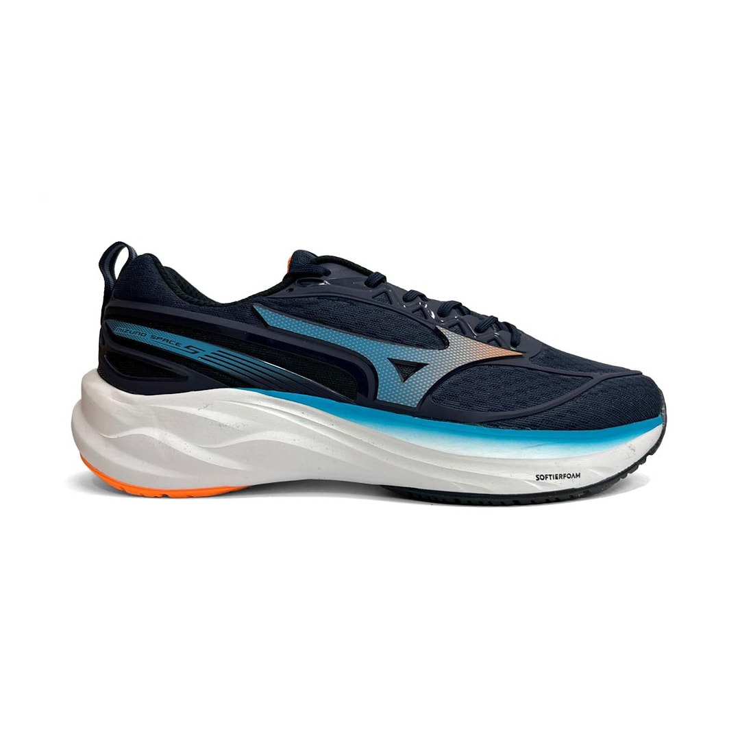 Tênis Mizuno Masculino Space 5 Esportivo Marinho