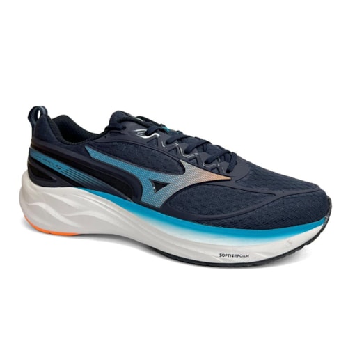 Tênis Mizuno Masculino Space 5 Esportivo Marinho