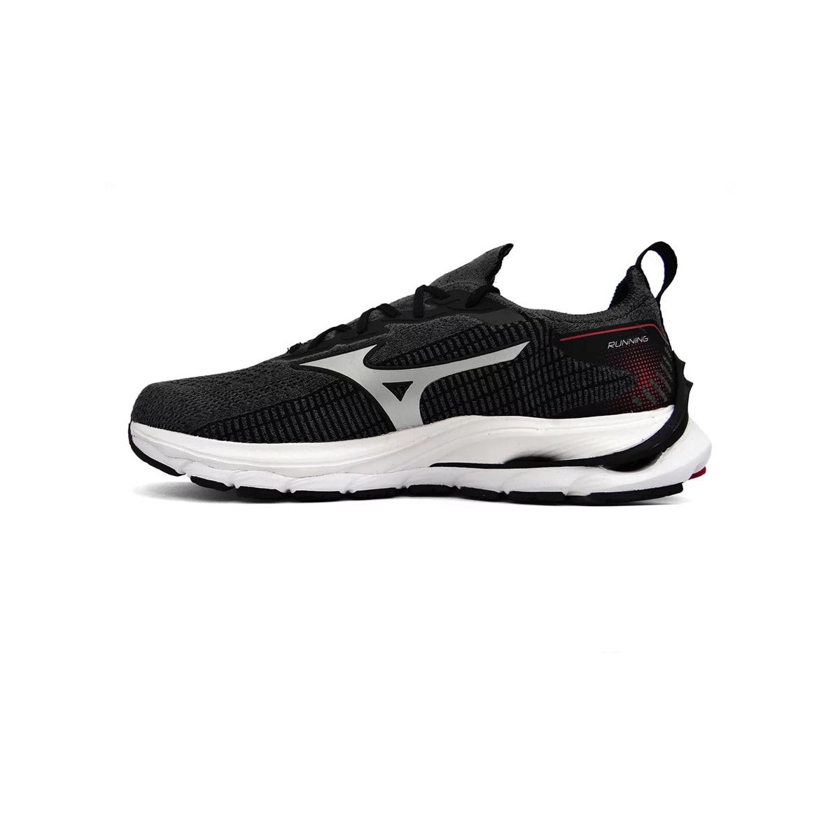 Tênis Mizuno Masculino Wave Mirai 5 Chumbo/Preto Tênis Mizuno Masculino Wave Mirai 5 Chumbo/Preto