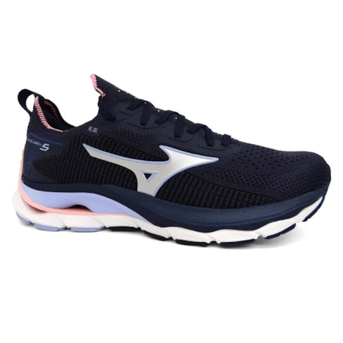 Tenis Mizuno Masculino Wave Mirai 5 Marinho