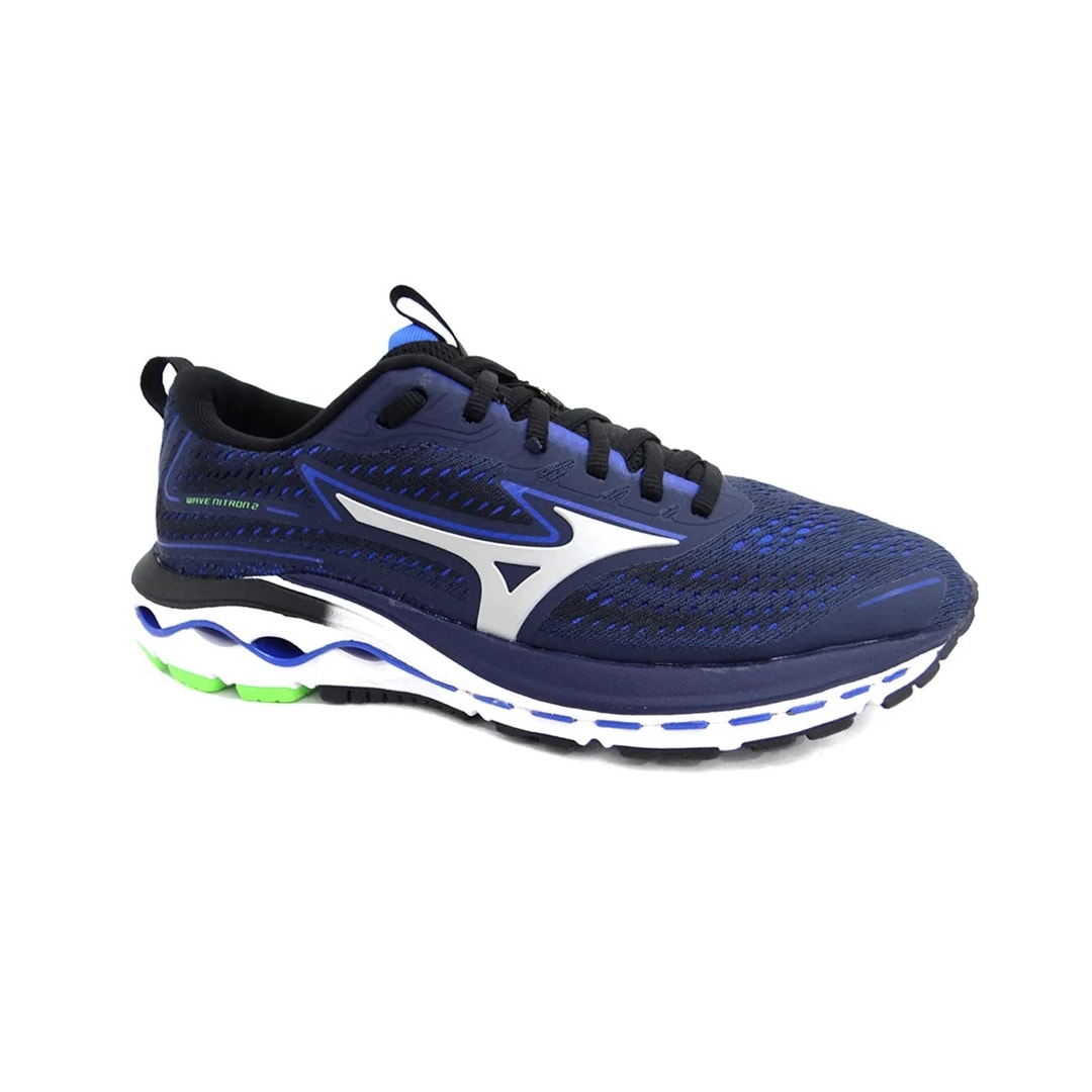 Tênis Mizuno Masculino Wave Nitron 2 Azul Marinho