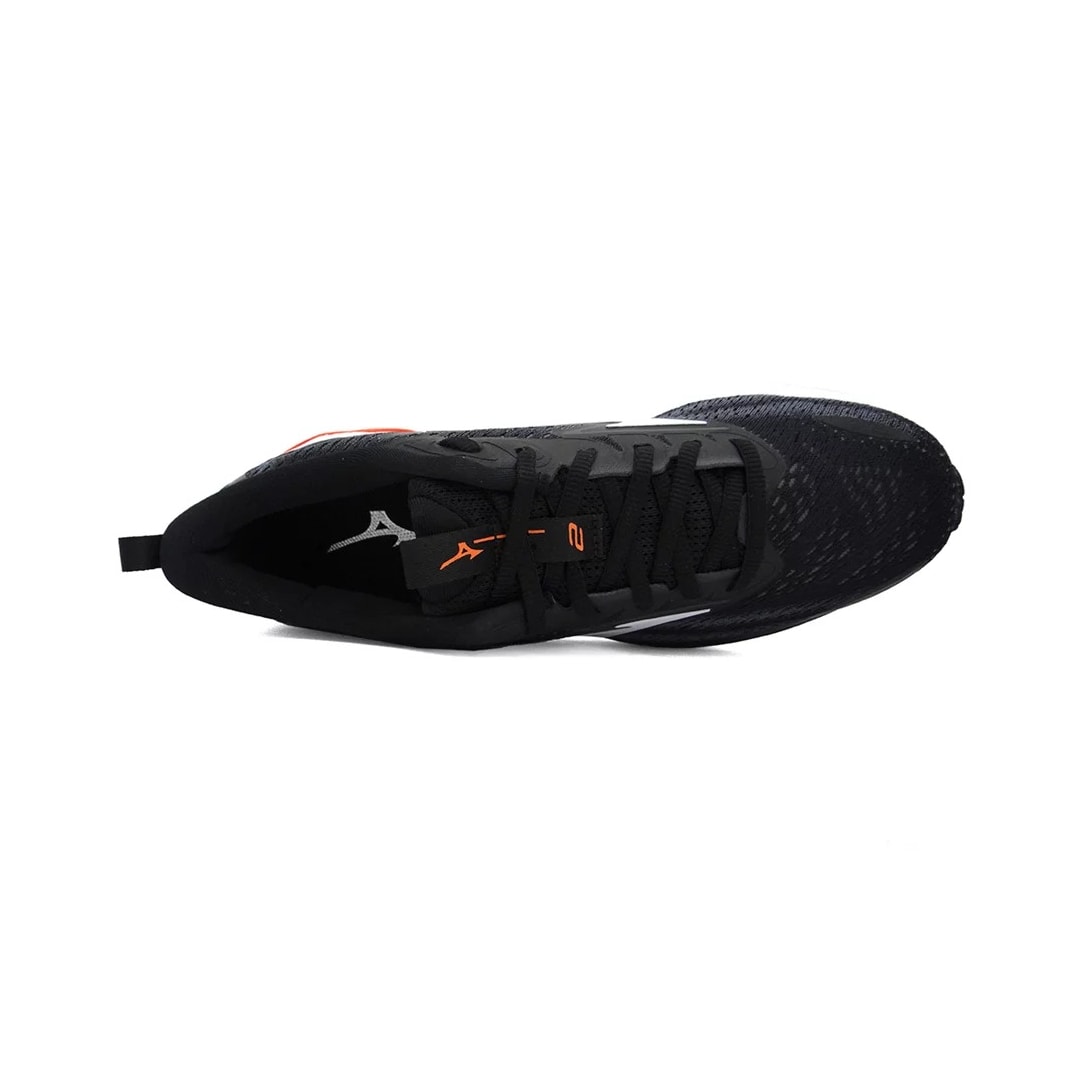 Tênis Mizuno Masculino Wave Nitron 2 Preto/Laranja Tênis Mizuno Masculino Wave Nitron 2 Preto/Laranja