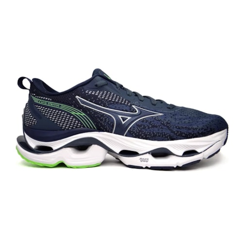 Tenis Mizuno Masculino Wave Stratos Marinho