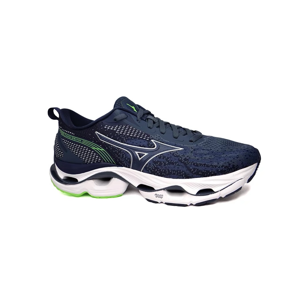 Tênis Mizuno Masculino Wave Stratos Marinho Tênis Mizuno Masculino Wave Stratos Marinho