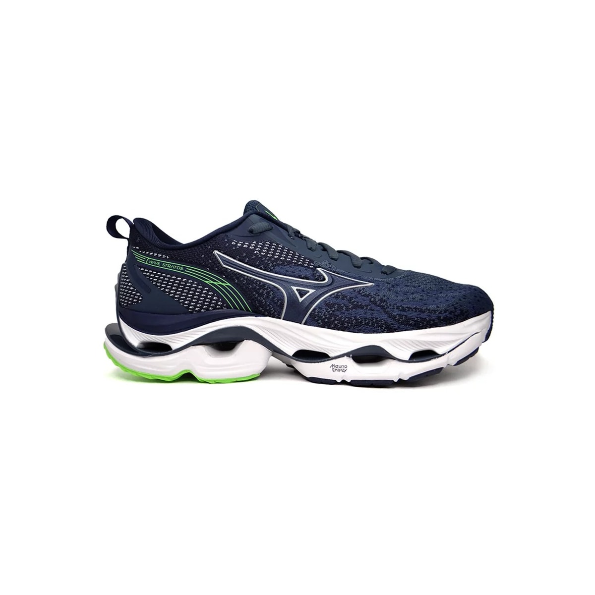 Tênis Mizuno Masculino Wave Stratos Marinho Tênis Mizuno Masculino Wave Stratos Marinho