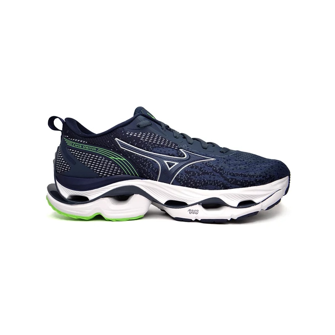 Tênis Mizuno Masculino Wave Stratos Marinho